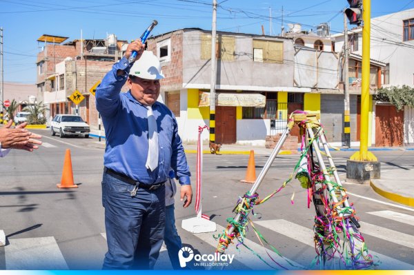 Con mucha alegría los vecinos de Alto Bolognesi recibieron la obra vial de la Avenida Chorrillos