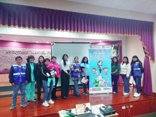POCOLLAY REFUERZA ACCIONES PARA LA SALUD INFANTIL Y MATERNA