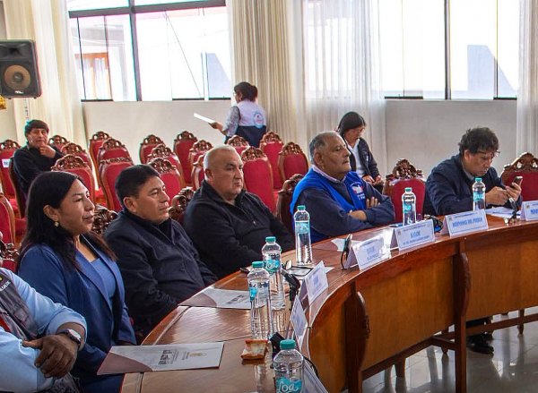 POCOLLAY PARTICIPÓ EN LA CUARTA SESIÓN ORDINARIA DEL COPROSEC TACNA
